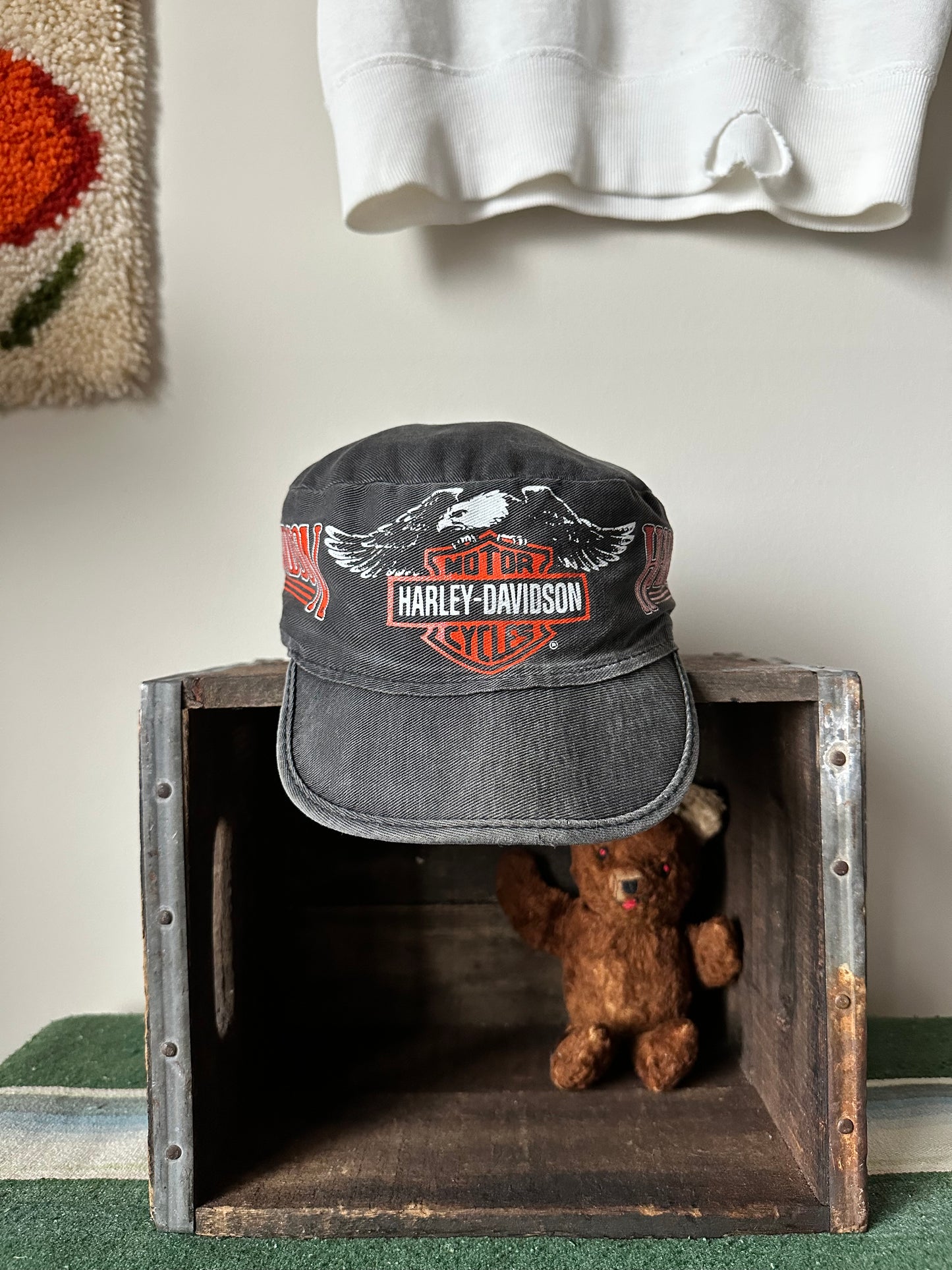 1970s harley davidson cap (7 1/2)