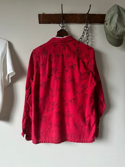 1950s printed button down (20x25)