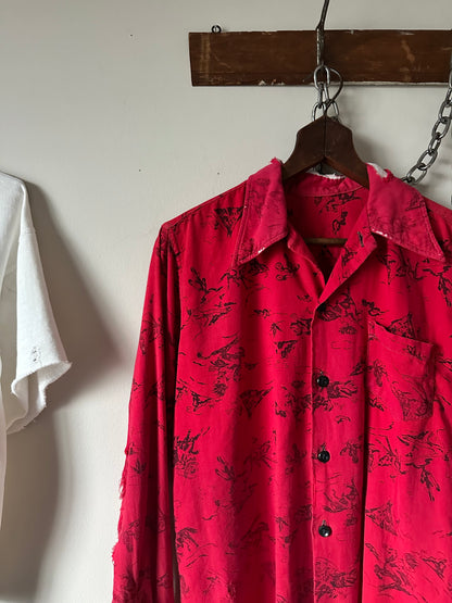 1950s printed button down (20x25)