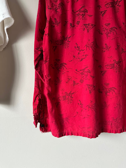 1950s printed button down (20x25)