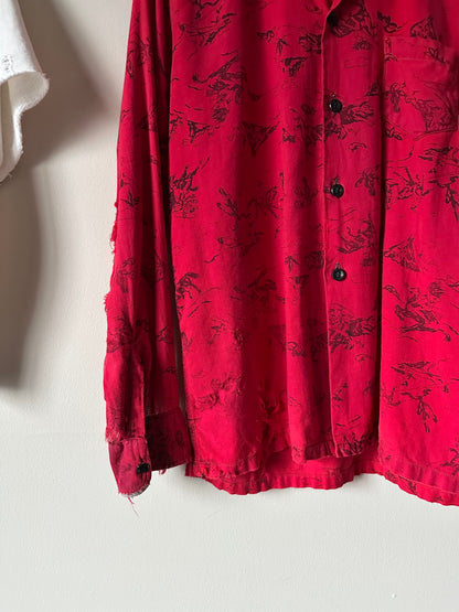 1950s printed button down (20x25)